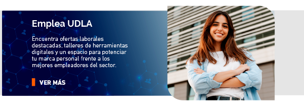 Emplea UDLA. El autoconocimiento es clave para un desempeño de excelencia, por eso, en Emplea UDLA hemos integrado tests de vanguardia como DISC y Big Five, diseñados para ofrecerte una orientación profesional personalizada para complementar tu perfil.