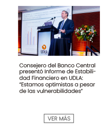 Consejero del Banco Central presentó Informe de Estabilidad Financiero