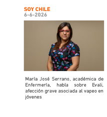 SOY CHILE | María José Serrano, académica de Enfermería, habla sobre Evali, afección grave asociada al vapeo en jóvenes 