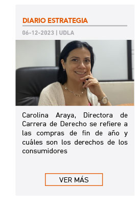Carolina Araya, Directora de Carrera de Derecho se refiere a las compras de fin de año y cuáles son los derechos de los consumidores