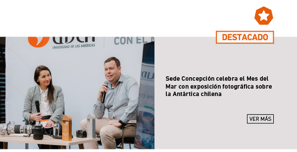 Noticia destacada | Sede Concepción celebra el Mes del Mar con exposición fotográfica sobre la Antártica chilena 