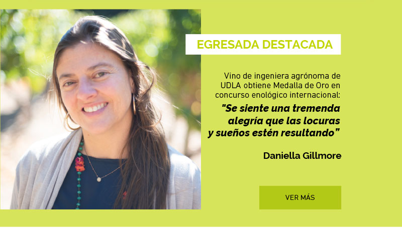 Vino de ingeniera agrónoma de UDLA obtiene Medalla de Oro en concurso enológico internacional: "Se siente una tremenda alegría que las locuras y sueños estén resultando”