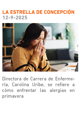 Directora de Carrera de Enfermería, Carolina Uribe, se refiere a cómo enfrentar las alergias en primavera