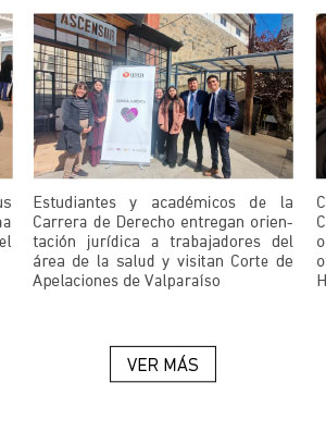 Estudiantes y académicos de la Carrera de Derecho entregan orientación jurídica a trabajadores del área de la salud y visitan Corte de Apelaciones de Valparaíso