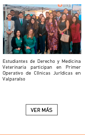 Estudiantes de Derecho y Medicina Veterinaria participan en Primer Operativo de Clínicas Jurídicas en Valparaíso