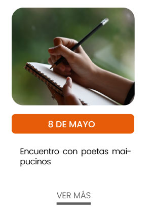 8 de mayo. Encuentro con poetas maipucinos
