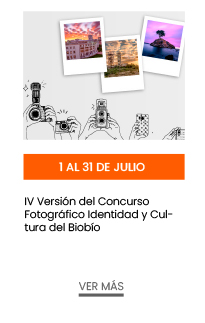 1 al 31 de julio. IV Versión del Concurso Fotográfico Identidad y Cultura del Biobío  