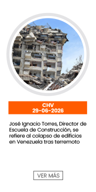 José Ignacio Torres, Director de Escuela de Construcción, se refiere al colapso de edificios en Venezuela tras terremoto | CHV 