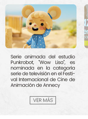 Serie animada del estudio Punkrobot, "Wow Lisa", es nominada en la categoría serie de televisión en el Festival Internacional de Cine de Animación de Annecy