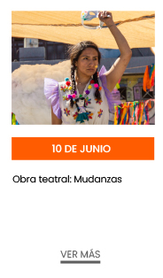10 de junio. Obra teatral: Mudanzas