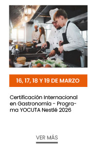 Certificación Internacional en Gastronomía