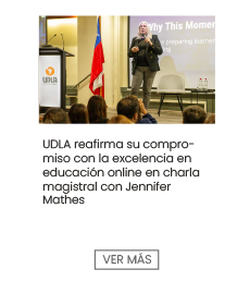UDLA reafirma su compromiso con la excelencia en educación online en charla magistral con Jennifer Mathes 