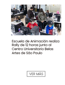 Escuela de Animación de Universidad de Las Américas realiza Rally de 12 horas junto al Centro Universitario Belas Artes de São Paulo  