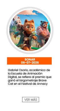 Gabriel Osorio, académico de la Escuela de Animación Digital, se refiere al premio que ganó el largometraje Brave Cat en el Festival de Annecy | Sonar