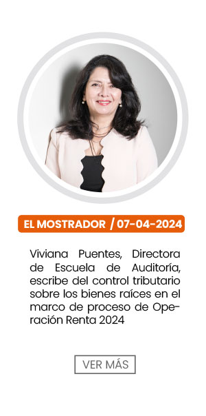 Viviana Puentes, Directora de la Escuela de Auditoría, escribe sobre el control tributario sobre los bienes raíces en el marco de proceso de Operación Renta 2024