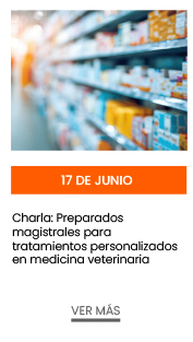 17 de junio. Charla: Preparados magistrales para tratamientos personalizados en medicina veterinaria