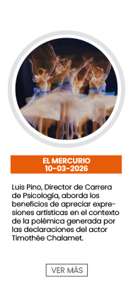 Luis Pino, Director de Carrera de Psicología aborda los beneficios de apreciar expresiones artísticas en el contexto de la polémica generada por las declaraciones del actor Timothée Chalamet 