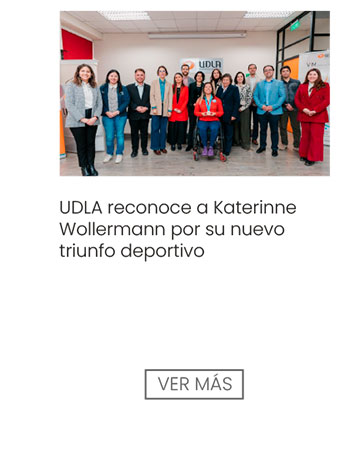 UDLA reconoce a Katerinne Wollermann por su nuevo triunfo deportivo