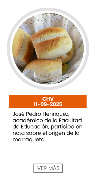 José Pedro Henríquez, académico de la Facultad de Educación, participa en nota sobre el origen de la marraqueta