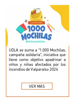 UDLA se suma a “1.000 Mochilas, campaña solidaria”, iniciativa que tiene como objetivo apadrinar a niños y niñas afectados por los incendios de Valparaíso 2024