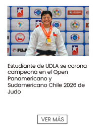 Estudiante de UDLA se corona campeona en el Open Panamericano y Sudamericano Chile 2026 de Judo 