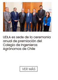 UDLA es sede de la ceremonia anual de premiación del Colegio de Ingenieros Agrónomos de Chile  