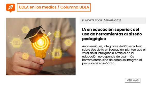 IA en educación superior: del uso de herramientas al diseño pedagógico |Ana Herníquez, integrante del Observatorio sobre Uso de IA en Educación, plantea en que el valor de la Inteligencia Artificial en la educación no depende de usar más herramientas, sino de cómo se integran al proceso de enseñanza.