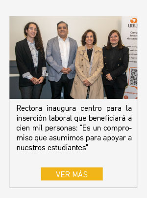 Rectora inaugura centro para la inserción laboral que beneficiará a cien mil personas: "Es un compromiso que asumimos para apoyar a nuestros estudiantes"