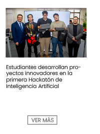 Estudiantes desarrollan proyectos innovadores en Hackatón de IA