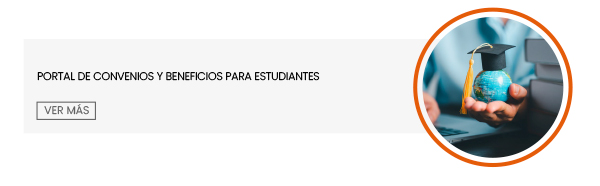 Portal de convenios y beneficios para estudiantes