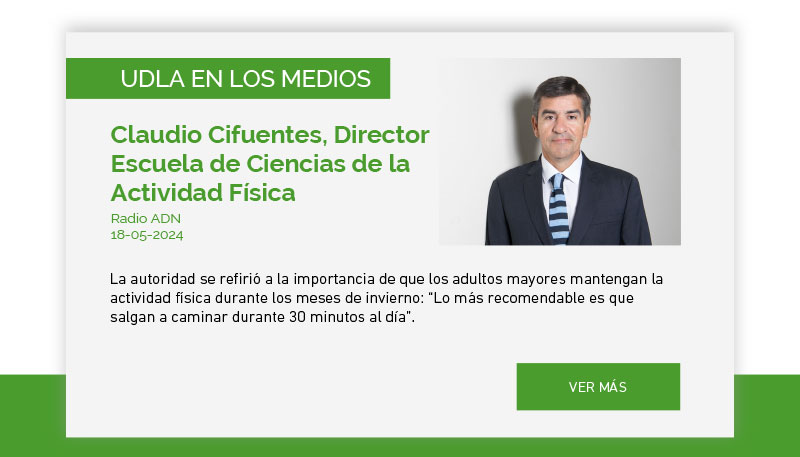 Claudio Cifuentes, Director Escuela de Ciencias de la Actividad Física