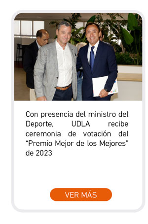 Con presencia del ministro del Deporte, UDLA recibe ceremonia de votación del “Premio Mejor de los Mejores” de 2023