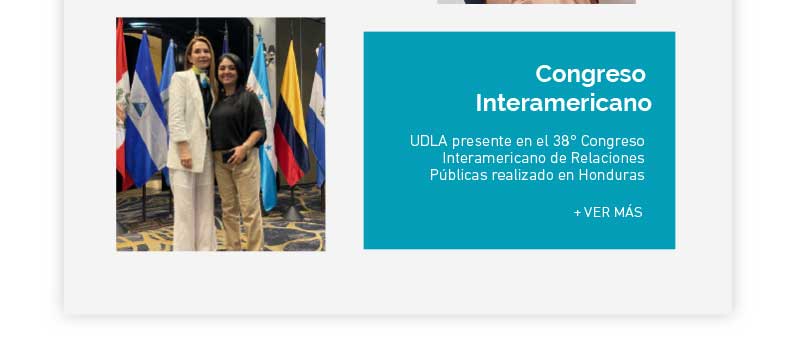 UDLA presente en el 38° Congreso Interamericano de Relaciones Públicas realizado en Honduras