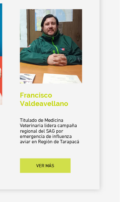 Titulado de Medicina Veterinaria lidera campaña regional del SAG por emergencia de influenza aviar en Región de Tarapacá