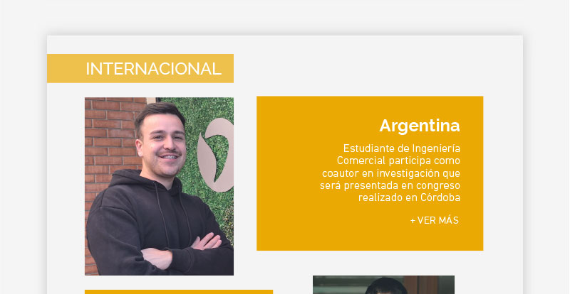 Estudiante de la carrera de Ingeniería Comercial participa como coautor en investigación que será presentada en congreso internacional