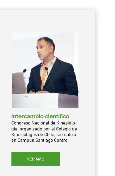 Congreso Nacional de Kinesiología, organizado por el Colegio de Kinesiólogos de Chile, se realiza en Campus Santiago Centro de UDLA