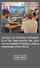 Campus Los Castaños conmemora el Día Internacional del Libro con actividades dirigidas a toda la comunidad universitaria