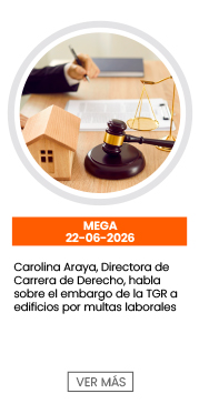 Carolina Araya, Directora de Carrera de Derecho, habla sobre el embargo de la TGR a edificios por multas laborales | Mega