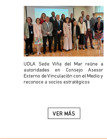 UDLA Sede Viña del Mar reúne a autoridades en Consejo Asesor Externo de Vinculación con el Medio y reconoce a socios estratégicos
