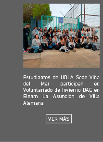 Estudiantes de UDLA Sede Viña del Mar participan en Voluntariado de Invierno DAE en Eleam La Asunción de Villa Alemana